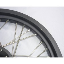 KOLO PŘEDNÍ ČERNÉ 18 ´´ - JAWA 350 PÉRÁK + MODEL 42